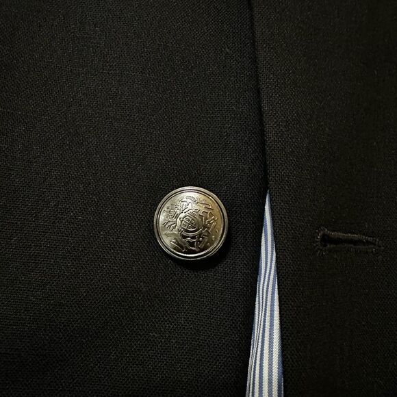 Jos. A. Bank Black Sport Coat with Notched Lapels - Picture 3 of 6